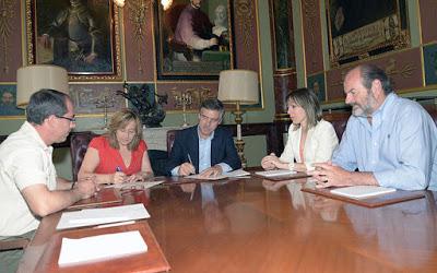 La Diputación Provincial de Ciudad Real entrega el Archivo Municipal de Almadén