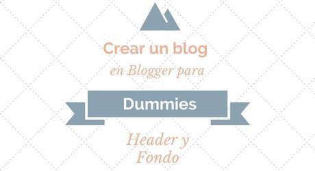 blog para dummies header y fondo