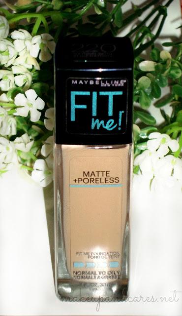 Fit Me Matte and Poreless de Maybelline. Review y Swatches.