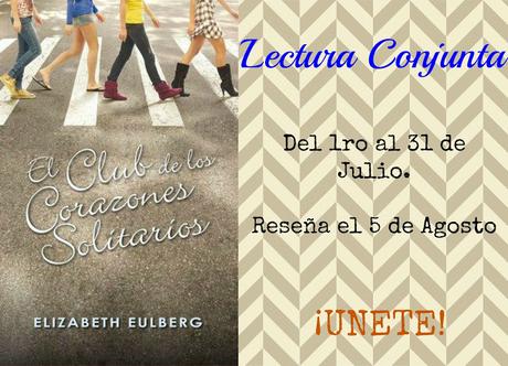 Lectura conjunta: El club de los corazones solitarios.