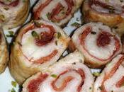 Rollos pechuga pollo jamón serrano