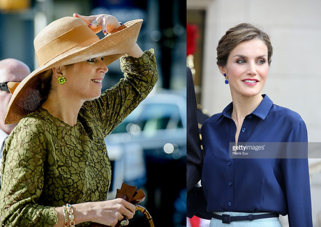 Letizia y la Reina Máxima: agua y aceite