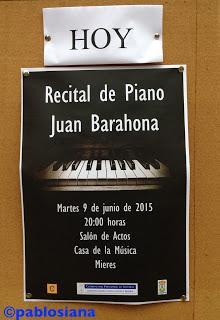 Juan Barahona, escultor del piano