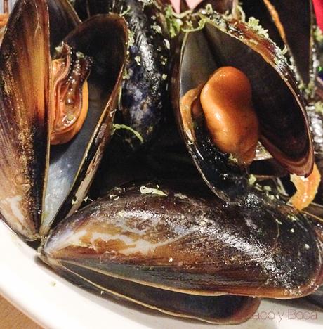 mejillones con toque cítrico Artesans Born Baco y Boca