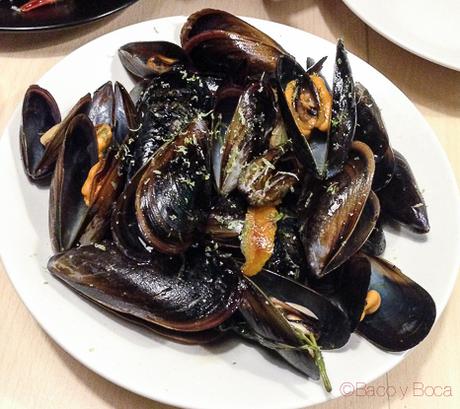 mejillones con toques cítricos Artesans Born Baco y Boca