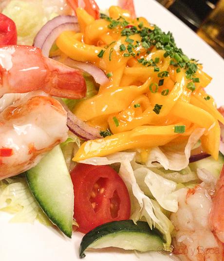 Ensalada con mango Artesans Born Baco y Boca