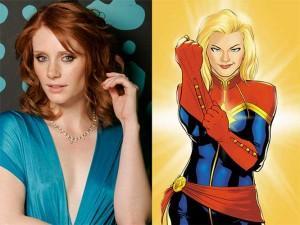 Bryce Dallas Howard dispuesta a ser Captain Marvel
