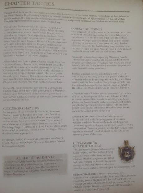 Dos imagenes mas filtradas del codex Marines Espaciales