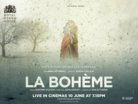 10 DE JUNIO EN CINES:LA BOHÈME, DESDE ROYAL OPERA HOUSE, LONDRES