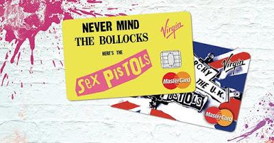 El punk era esto: llegan las tarjetas de crédito de Sex Pistols