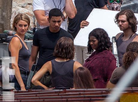 Primeras imágenes en el set de Divergente La Serie: Leal parte 1 con el cast