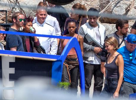 Primeras imágenes en el set de Divergente La Serie: Leal parte 1 con el cast