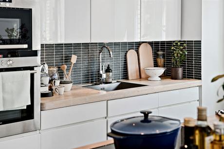 estudios nórdicos estilo nórdico escandinavo distribución diáfana decoración pisos pequeños decoración estudios decoración estudio nórdico decoración en blanco cocina con isla blog decoracion interiores 