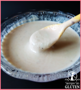 Salsa César Sin Huevo (Sin Gluten, Sin Lácteos)