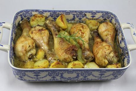 Jamoncitos de pollo al ajillo