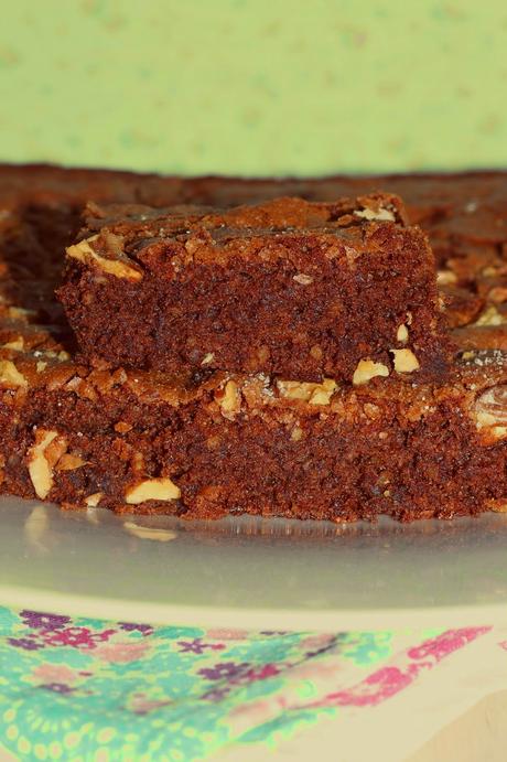 BROWNIE CON NUECES