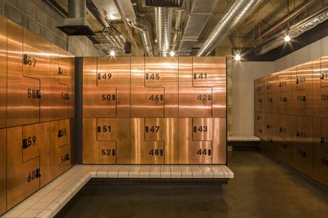 Diseño industrial en el interiorismo de este Gimnasio en Londres