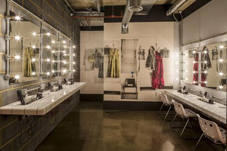 Diseño industrial en el interiorismo de este Gimnasio en Londres