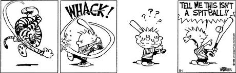 Calvin and Hobbes, Baseball (I)