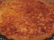 Tarta queso cebolla