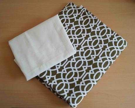 Tutorial: funda de tela de caja de pañuelos / Fabric tissue box cover