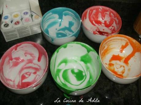 Tarta  arcoíris,  para  Ana