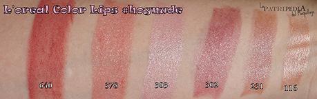 Sorteo 2º aniversario: L'oreal Color Lips