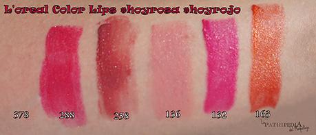 Sorteo 2º aniversario: L'oreal Color Lips