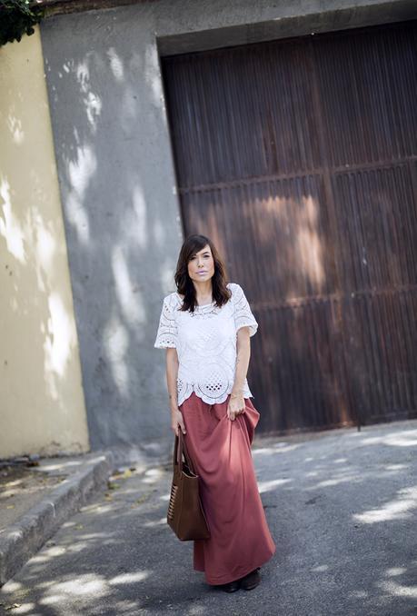 CARAMEL LONG SKIRT CARAMEL LONG SKIRT
