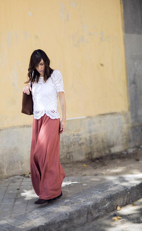 CARAMEL LONG SKIRT CARAMEL LONG SKIRT
