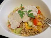 Ensalada cous pollo light