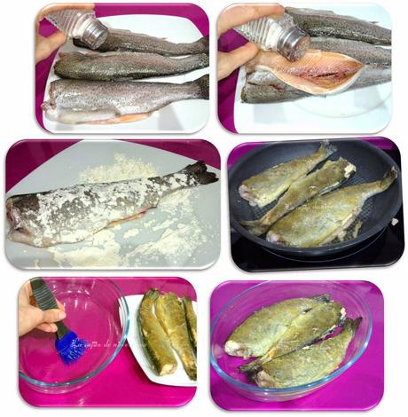 Truchas escabechadas
