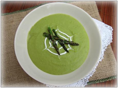 CREMA DE ESPÁRRAGOS VERDES. 'OPERACIÓN BIKINI'