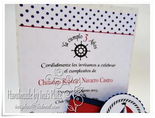 Nautical Birthday Invitation + Cake Ideas.