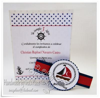 Nautical Birthday Invitation + Cake Ideas.