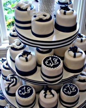 Nautical Birthday Invitation + Cake Ideas.