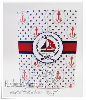 Nautical Birthday Invitation + Cake Ideas.