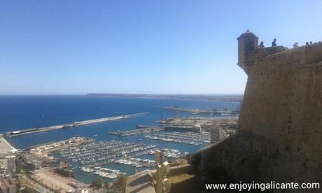 El castillo de Santa Barbara