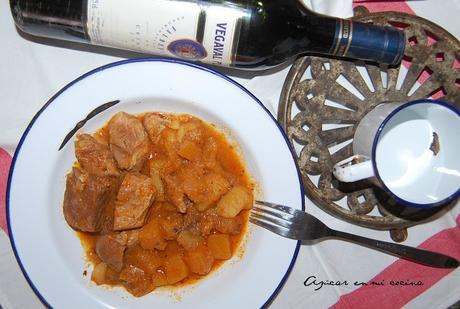 Ternera guisada con calabaza Ternera guisada con calabaza