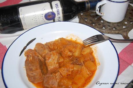 Ternera guisada con calabaza Ternera guisada con calabaza