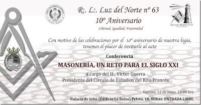 Bilbao: 10 años de la logia masónica “Luz del Norte”