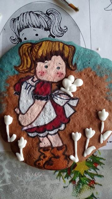 GALLETAS PINTADAS SOBRE GALLETA Y PERFECTAS GALLETAS DE JENGIBRE