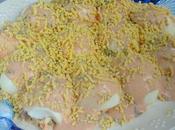 Huevos rellenos salmón