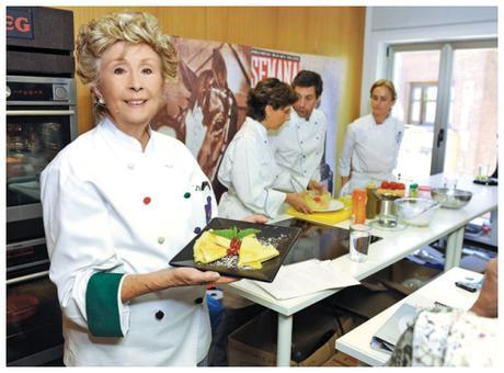 I COOKING DAY DEL 75 ANIVERSARIO DE SEMANA Maria Jesús Gil de Antuñano