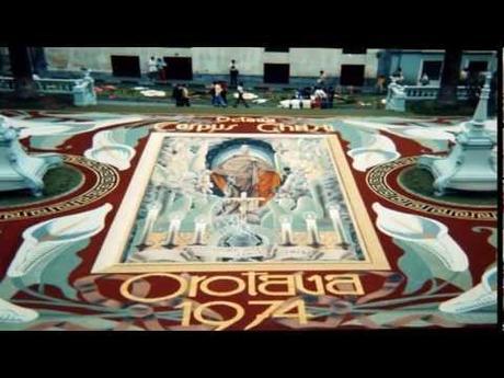 El arte de las alfombras de La Orotava (Infraoctava del Corpus Christi)