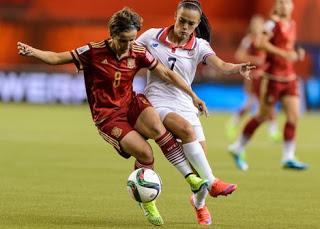 España debuta con empate en el Mundial Femenino