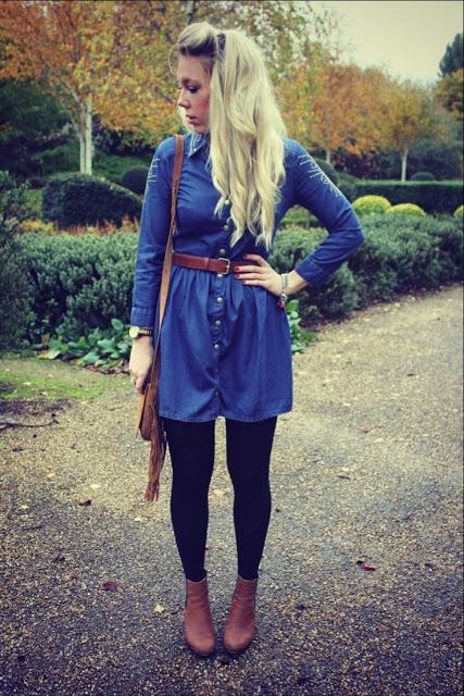 VESTIDOS DENIM PARA MUJERES