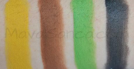Paleta de colores para Maquillaje de Fantasía de Aliexpress // Fantasy Makeup Colors Palette of  Aliexpress