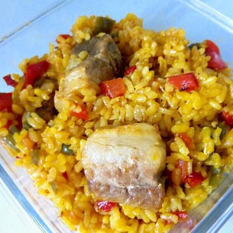 Arroz con costilla de cerdo