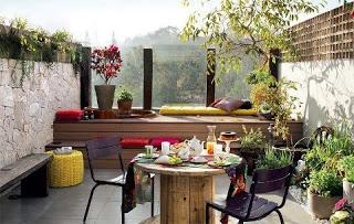 Reciclar rollos de cable